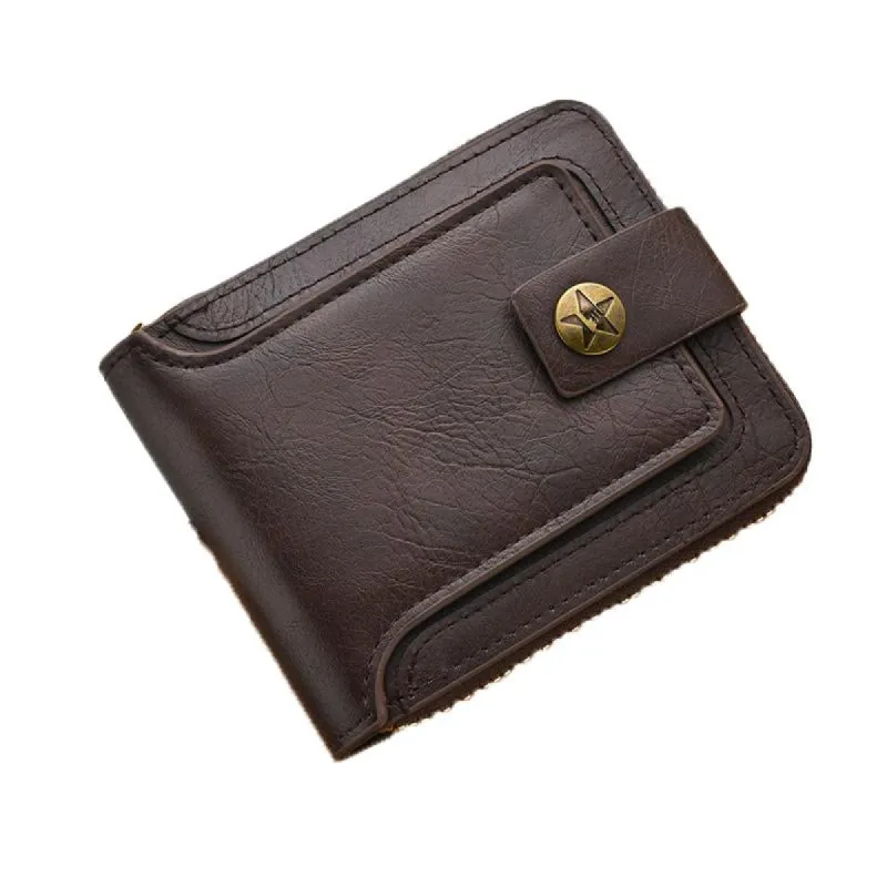 Men's Vintage Zipper Multi-Card Wallet 48820066U sold by Manly