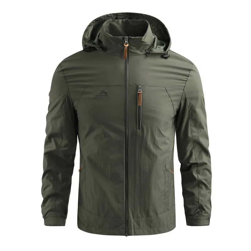 Men's Mountaineering Jacket Windbreaker Outdoor Sports Coat 78451867U sold by Manly product image thumbnail 4