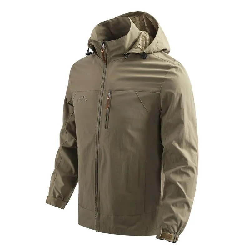 Men's Mountaineering Jacket Windbreaker Outdoor Sports Coat 78451867U sold by Manly product image thumbnail 3