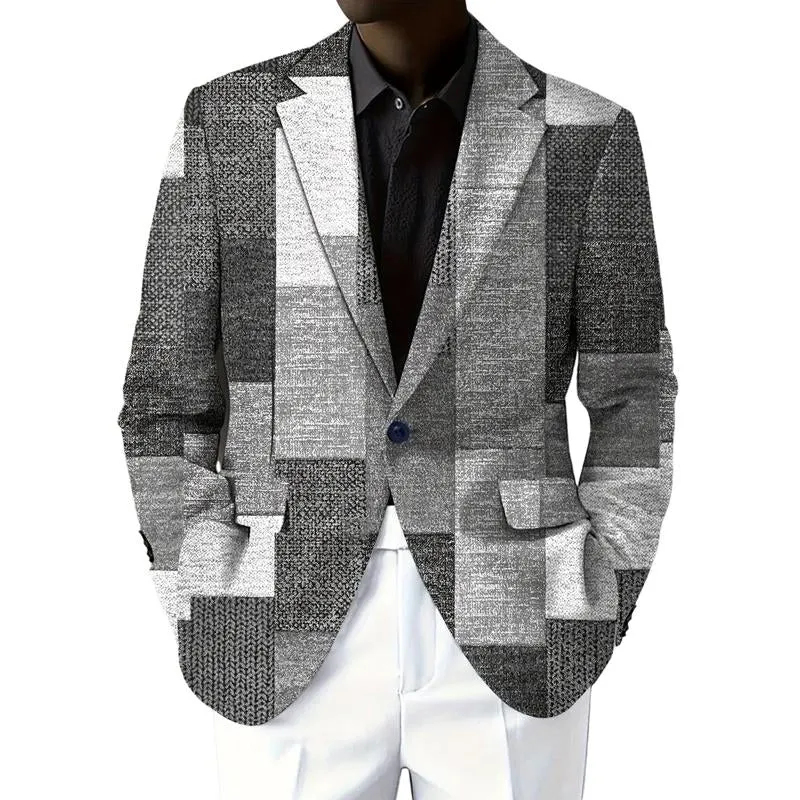 Men's Vintage Contrasting Lapel Blazer 86586205X sold by Manly product image thumbnail 4