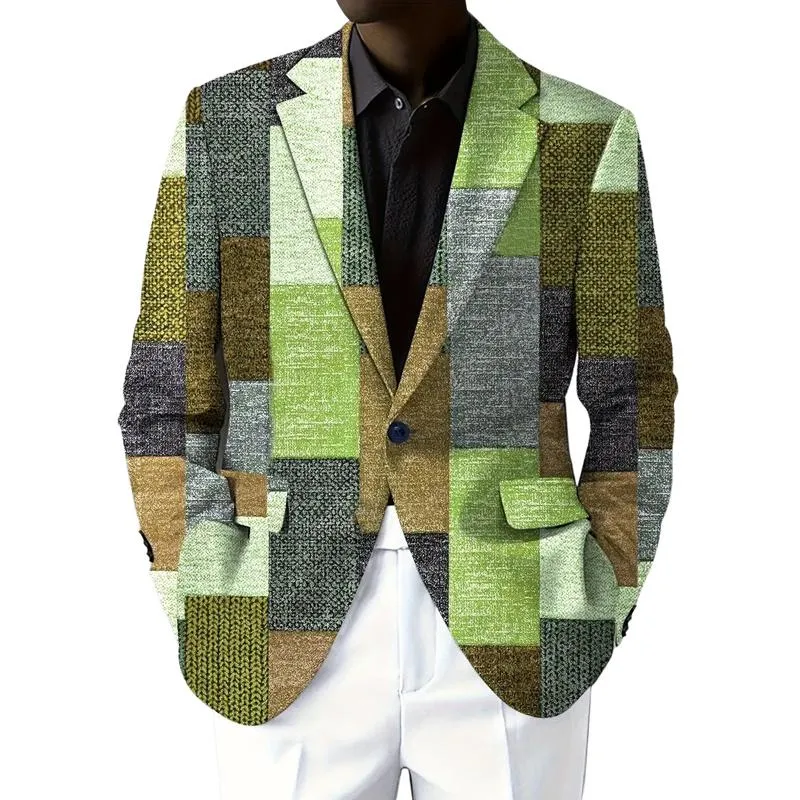 Men's Vintage Contrasting Lapel Blazer 86586205X sold by Manly product image thumbnail 2