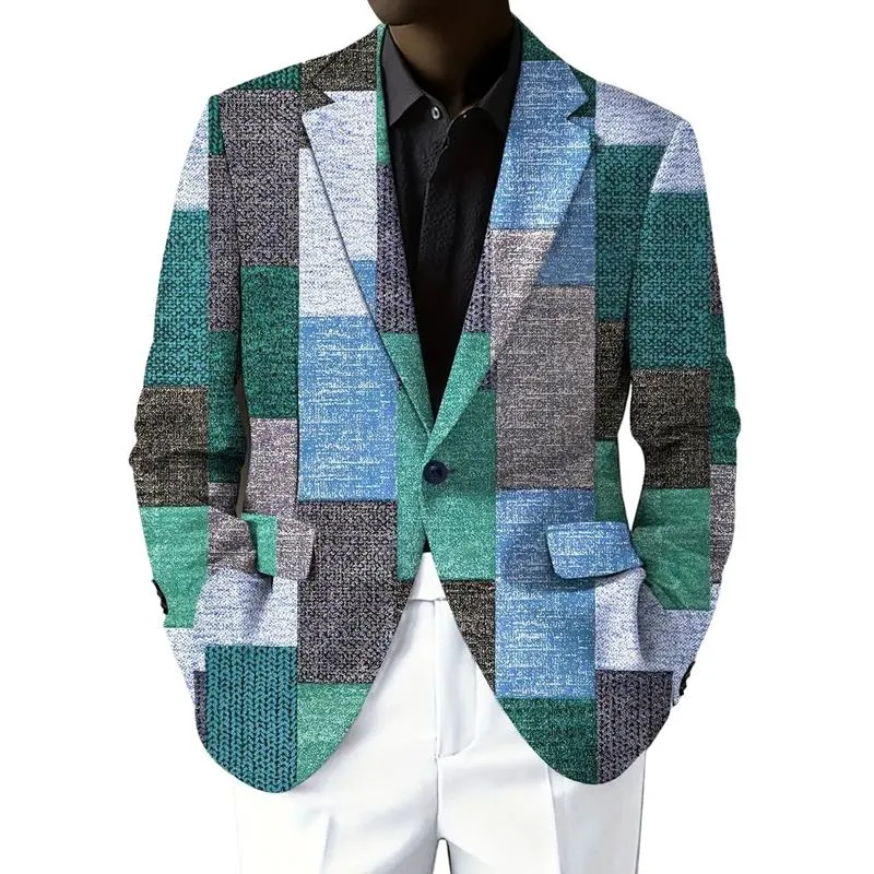 Men's Vintage Contrasting Lapel Blazer 86586205X sold by Manly product image thumbnail 3