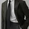 Men's Vintage Houndstooth Notch Lapel single-breasted blazer 69201458Z sold by Manly