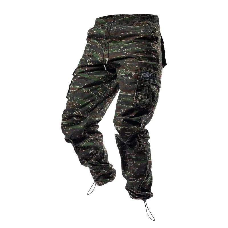 Men's Fashionable Loose Camouflage Multi-Pocket Cargo Pants 52431592Z sold by Manly product image thumbnail 5