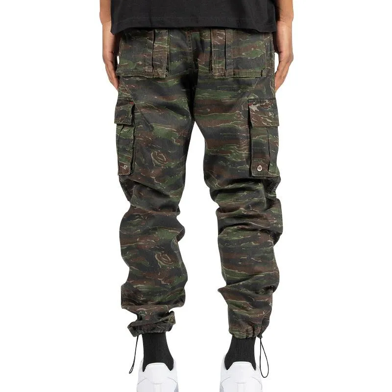 Men's Fashionable Loose Camouflage Multi-Pocket Cargo Pants 52431592Z sold by Manly product image thumbnail 3