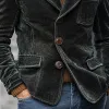 Men's Solid Velvet Single Breasted Blazer 68566938X sold by Manly