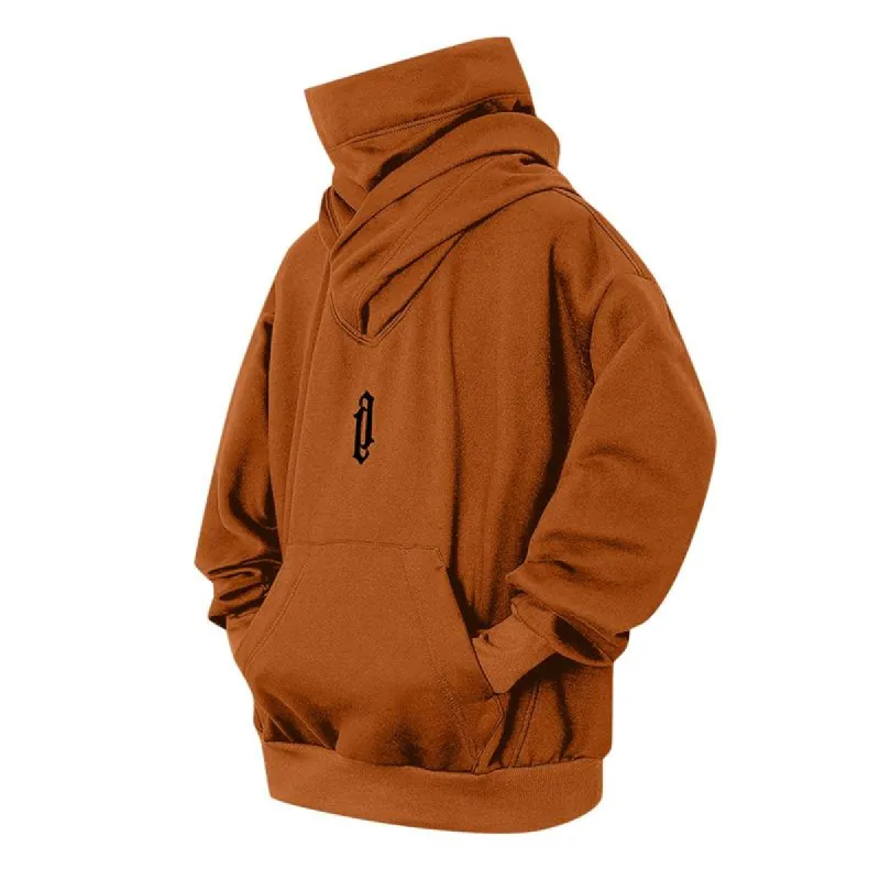 Men's Autumn Loose Casual Solid Color Hoodie 34216151U sold by Manly