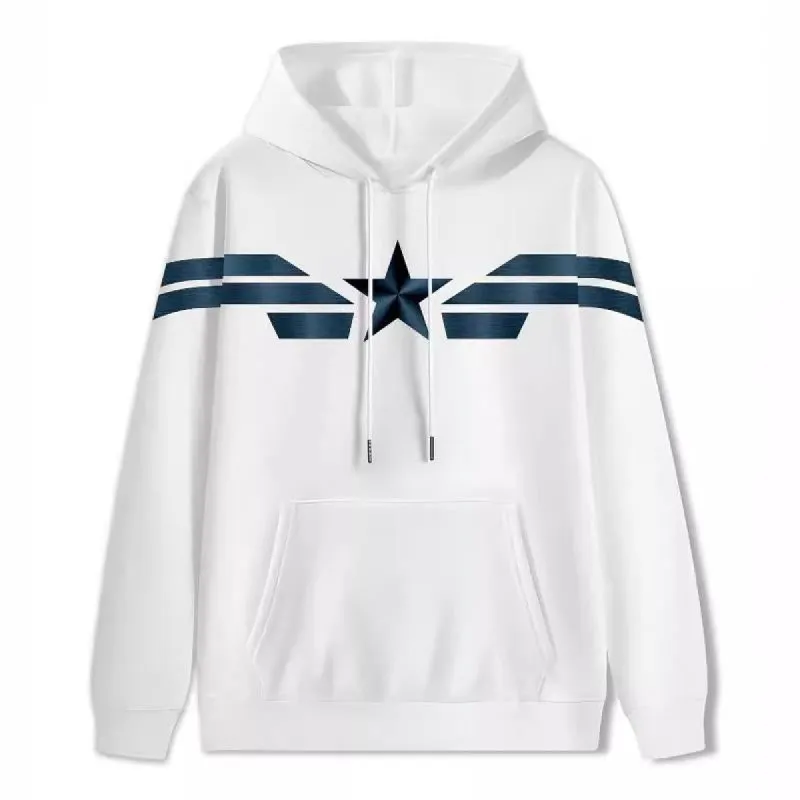 Men's Digital Printed Casual Pullover Hoodie 67811466U sold by Manly