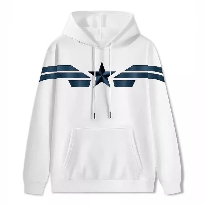 Men's Digital Printed Casual Pullover Hoodie 67811466U sold by Manly