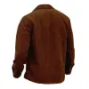 Men's Vintage Print Corduroy Shirt Jacket 11602794X sold by Manly