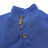 Men's Casual Colorblock Pullover Stand Collar Long Sleeve Sweater 38669811Y sold by Manly