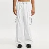 Men's Solid Color Corduroy Multi-pocket Cargo Pants 25400534Z sold by Manly
