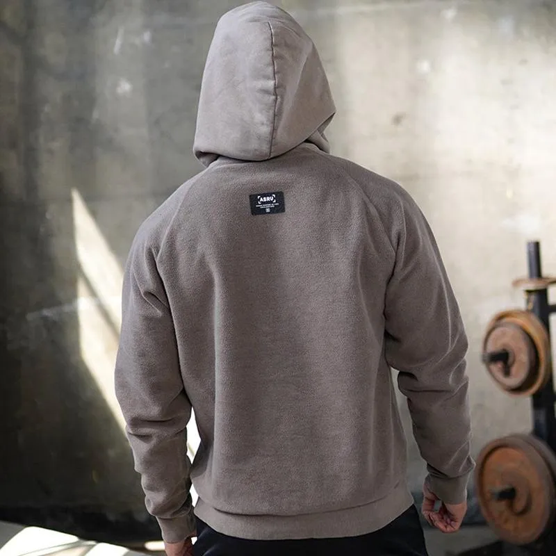 Men's Loose Fleece Hoodie 54281633U sold by Manly product image thumbnail 5
