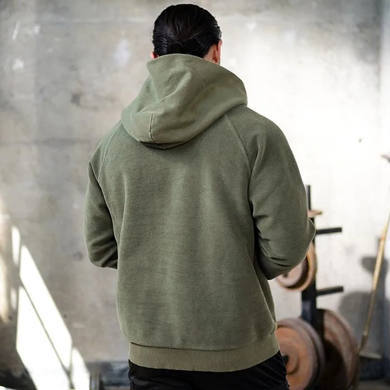 Men's Loose Fleece Hoodie 54281633U sold by Manly product image thumbnail 3