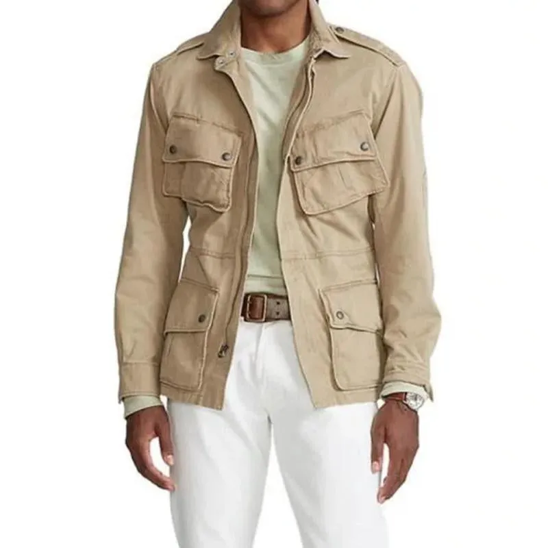 Men's Multi-Pocket Casual Jacket 02774149U sold by Manly product image thumbnail 2