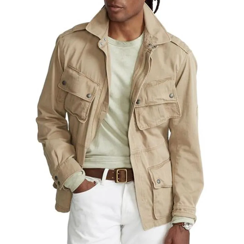 Men's Multi-Pocket Casual Jacket 02774149U sold by Manly