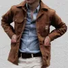 Men's Multi-Pocket Lapel Jacket 28595314U sold by Manly