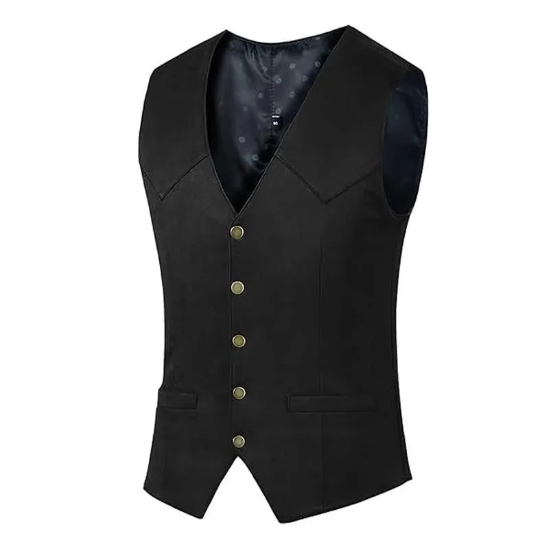 Men's Vintage Suede Vest 02636407U sold by Manly product image thumbnail 2