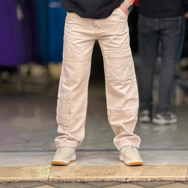 Men's Casual Multi-Pocket Cargo Pants 21764343Y sold by Manly product image thumbnail 2