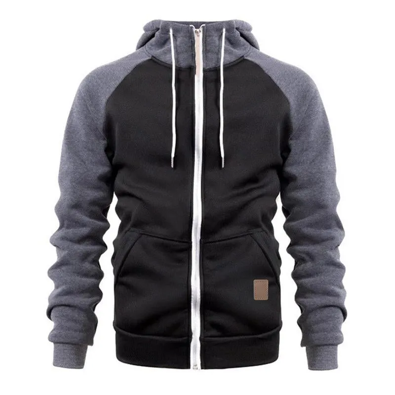 Men's Colorblock Sports Zip-Up Hoodie 13947767X sold by Manly product image thumbnail 3