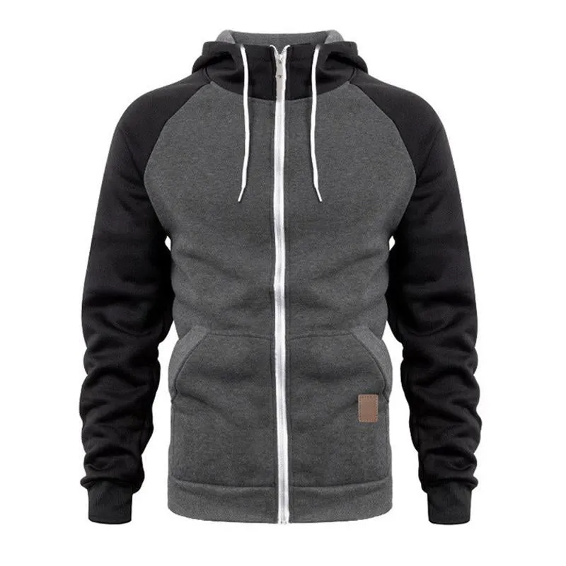 Men's Colorblock Sports Zip-Up Hoodie 13947767X sold by Manly product image thumbnail 2