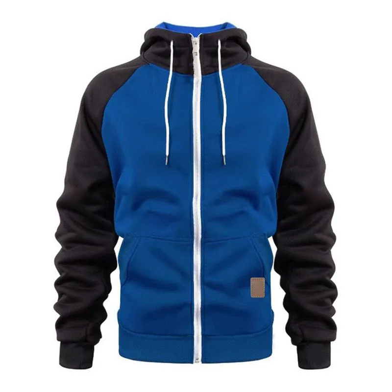 Men's Colorblock Sports Zip-Up Hoodie 13947767X sold by Manly product image thumbnail 5