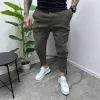 Men's Solid Color Casual Outdoor Cargo Pants 46307489X sold by Manly