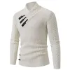 Men's Knitted Long Sleeve Button Sweater 25044622U sold by Manly