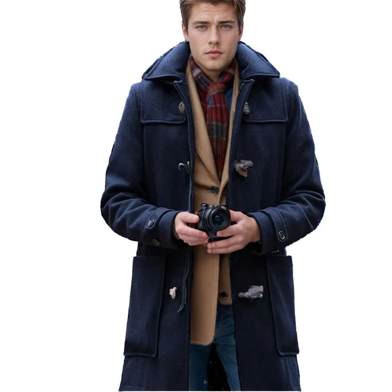 Men's Mid-length Coat 36730510U sold by Manly