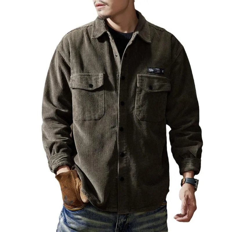 Men's Vintage Cargo Corduroy Jacket 54407192U sold by Manly