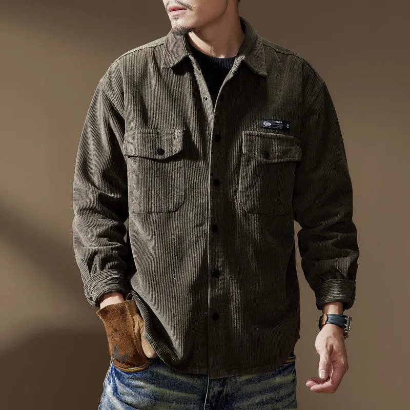 Men's Vintage Cargo Corduroy Jacket 54407192U sold by Manly product image thumbnail 2