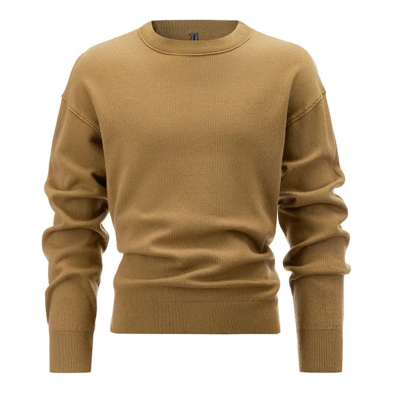 Men's Crew Neck Long Sleeve Pullover Sweater 10511648X sold by Manly