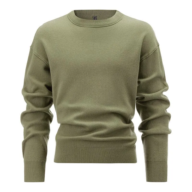 Men's Crew Neck Long Sleeve Pullover Sweater 10511648X sold by Manly product image thumbnail 5