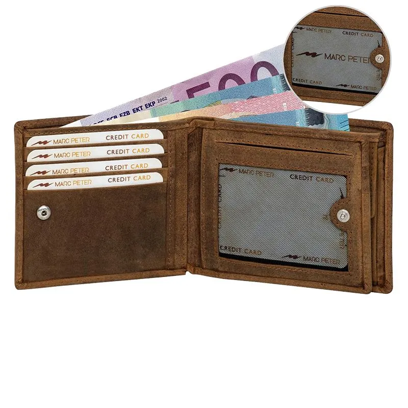 Men's Retro Multi-function Multi-card Large Capacity Wallet 47523393U sold by Manly product image thumbnail 4