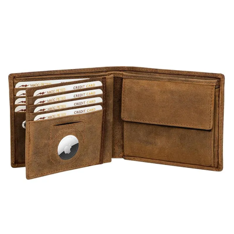 Men's Retro Multi-function Multi-card Large Capacity Wallet 47523393U sold by Manly