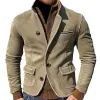 Men's Suede Stand Collar Jacket 75277909U sold by Manly