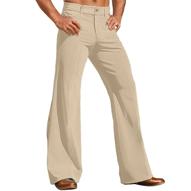 Men's Vintage Corduroy Loose Flared Pants 29082031M sold by Manly product image thumbnail 3