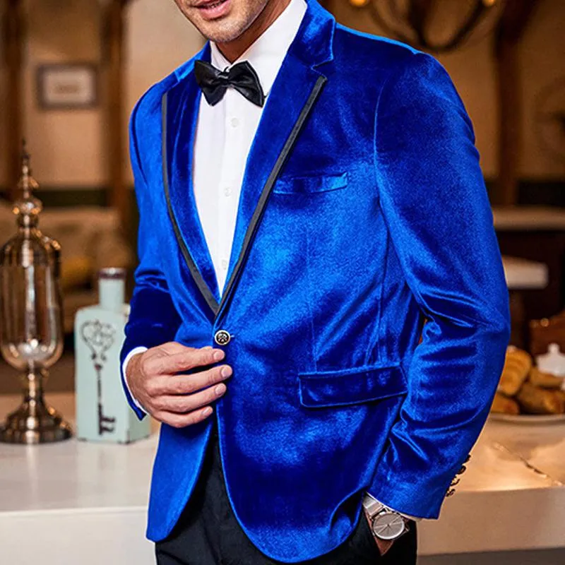 Men's Vintage Velvet Single Breasted Blazer 39471971X sold by Manly product image thumbnail 4