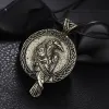 Vintage Casual Ancient Celtic Raven Viking Necklace 34402022TO sold by Manly