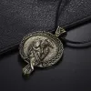 Vintage Casual Ancient Celtic Raven Viking Necklace 34402022TO sold by Manly