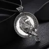 Vintage Casual Ancient Celtic Raven Viking Necklace 34402022TO sold by Manly