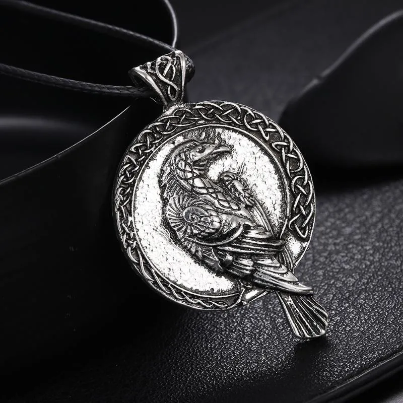 Vintage Casual Ancient Celtic Raven Viking Necklace 34402022TO sold by Manly product image thumbnail 2