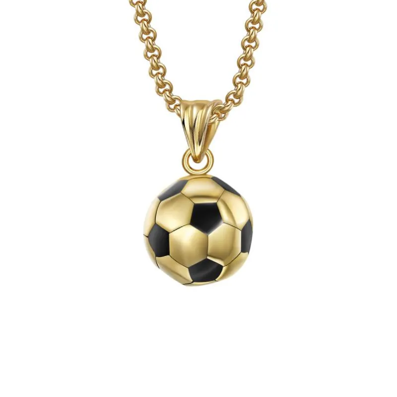 Men's Retro Casual Football Necklace 86744970TO sold by Manly