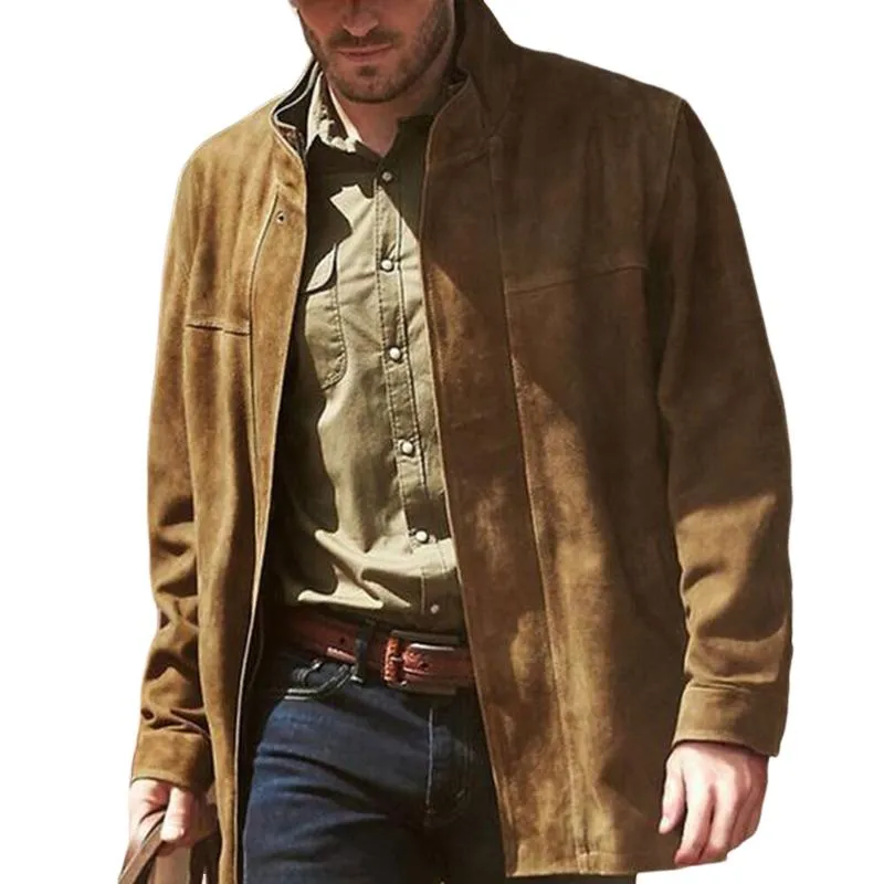 Men's Vintage Suede Jacket 90742475U sold by Manly product image thumbnail 3