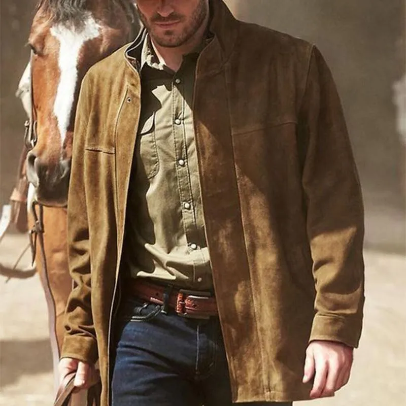 Men's Vintage Suede Jacket 90742475U sold by Manly product image thumbnail 2