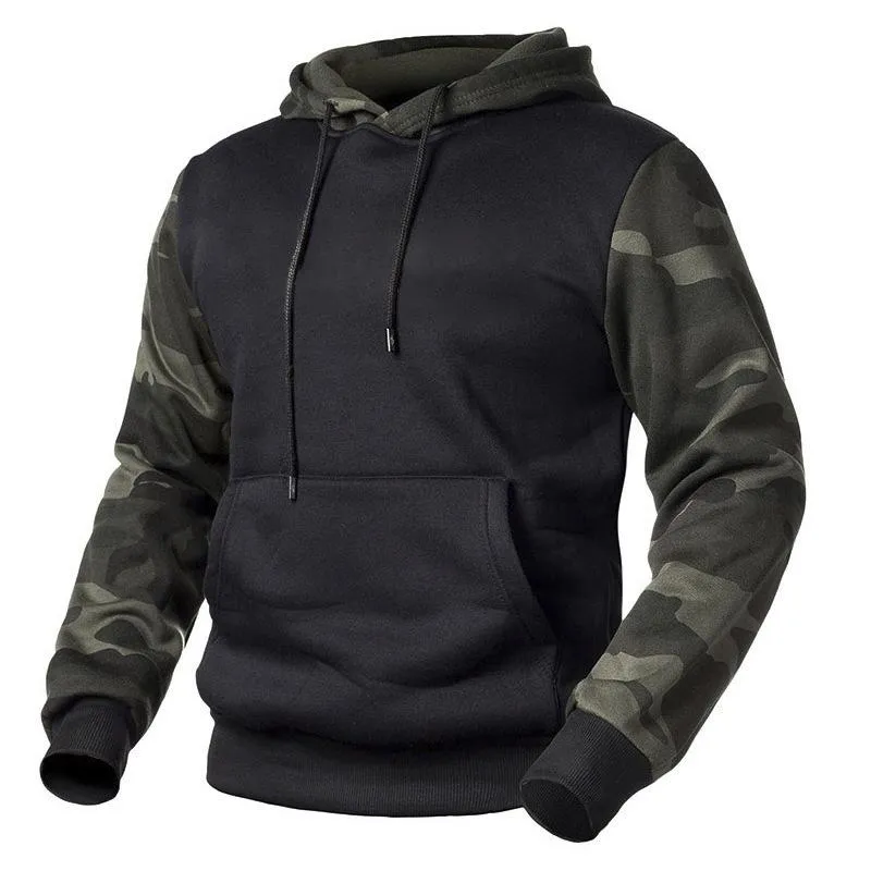 Men's Camouflage Fleece Hoodie 38010727U sold by Manly product image thumbnail 4