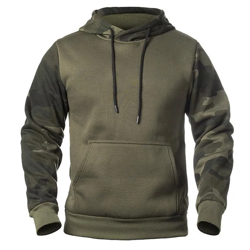 Men's Camouflage Fleece Hoodie 38010727U sold by Manly product image thumbnail 5