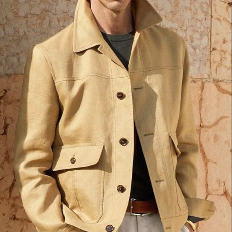 Men's Vintage Cropped Jacket 57238790U sold by Manly product image thumbnail 2