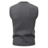 Men's Solid Color Casual Sleeveless Cotton Vest 73123096X sold by Manly
