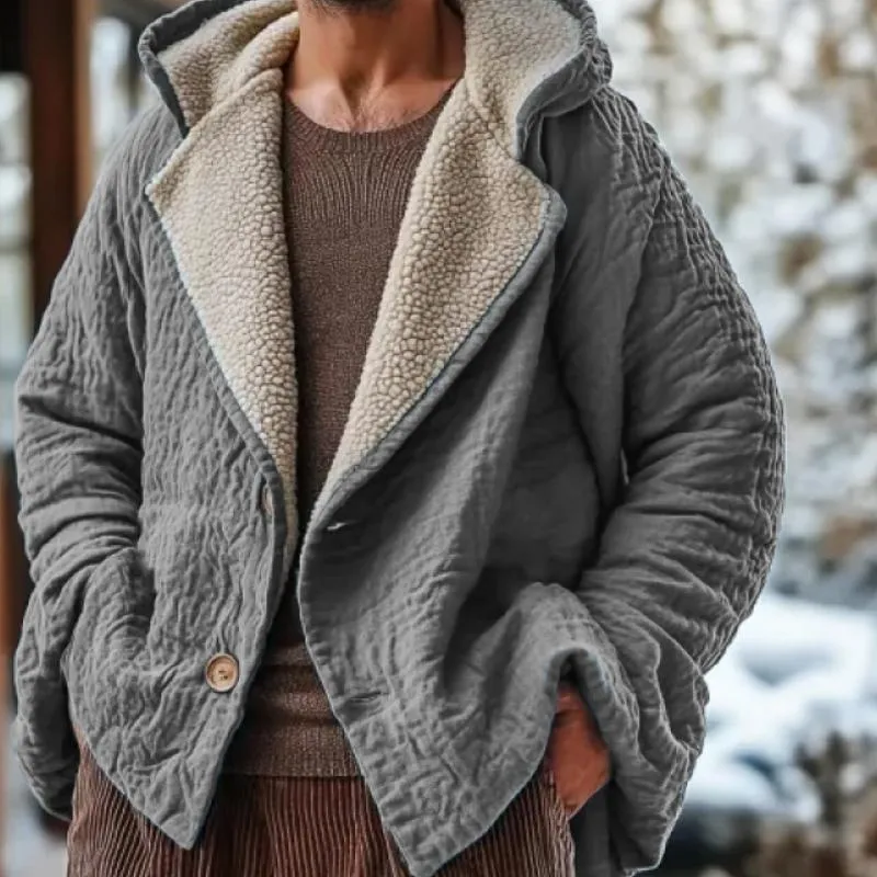 Men's Vintage Lambswool Lined Hooded Single Breasted Coat 57854165Y sold by Manly product image thumbnail 2